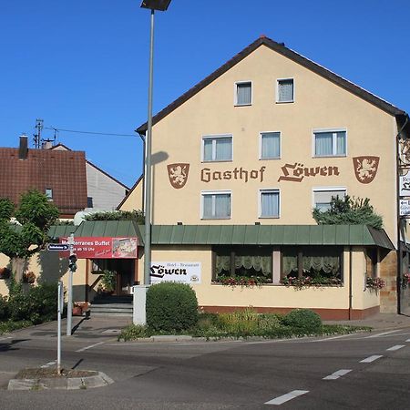 Hotel-Restaurant Lowen Süßen Esterno foto